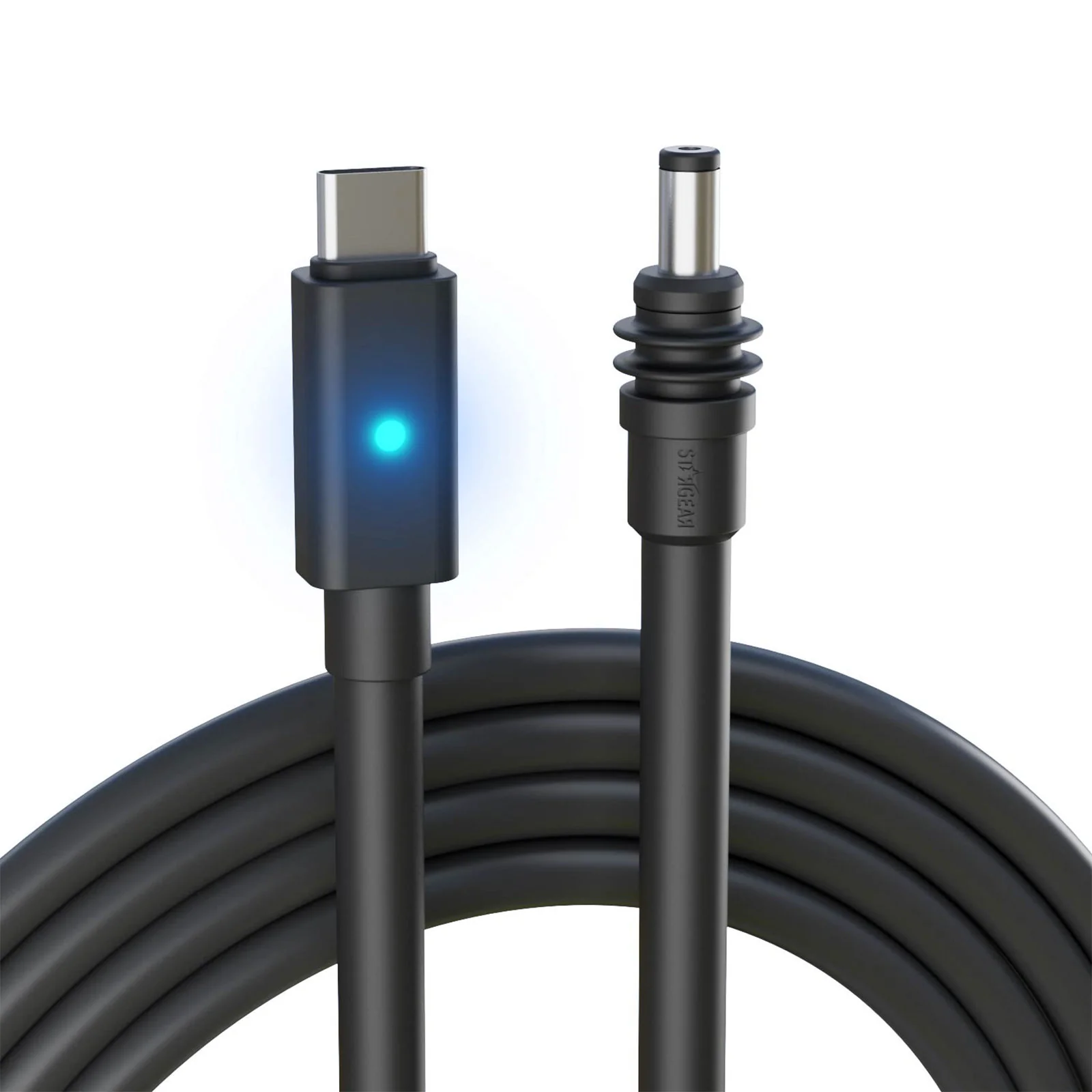 Starlink Mini Cable 6.5FT, 140W USB C to DC Power Cable 16AWG with Indicator Light, Work with 60W+ PD Source, Compatible with 28V PPS and 20V PD Protocols (2M/6.5FT)