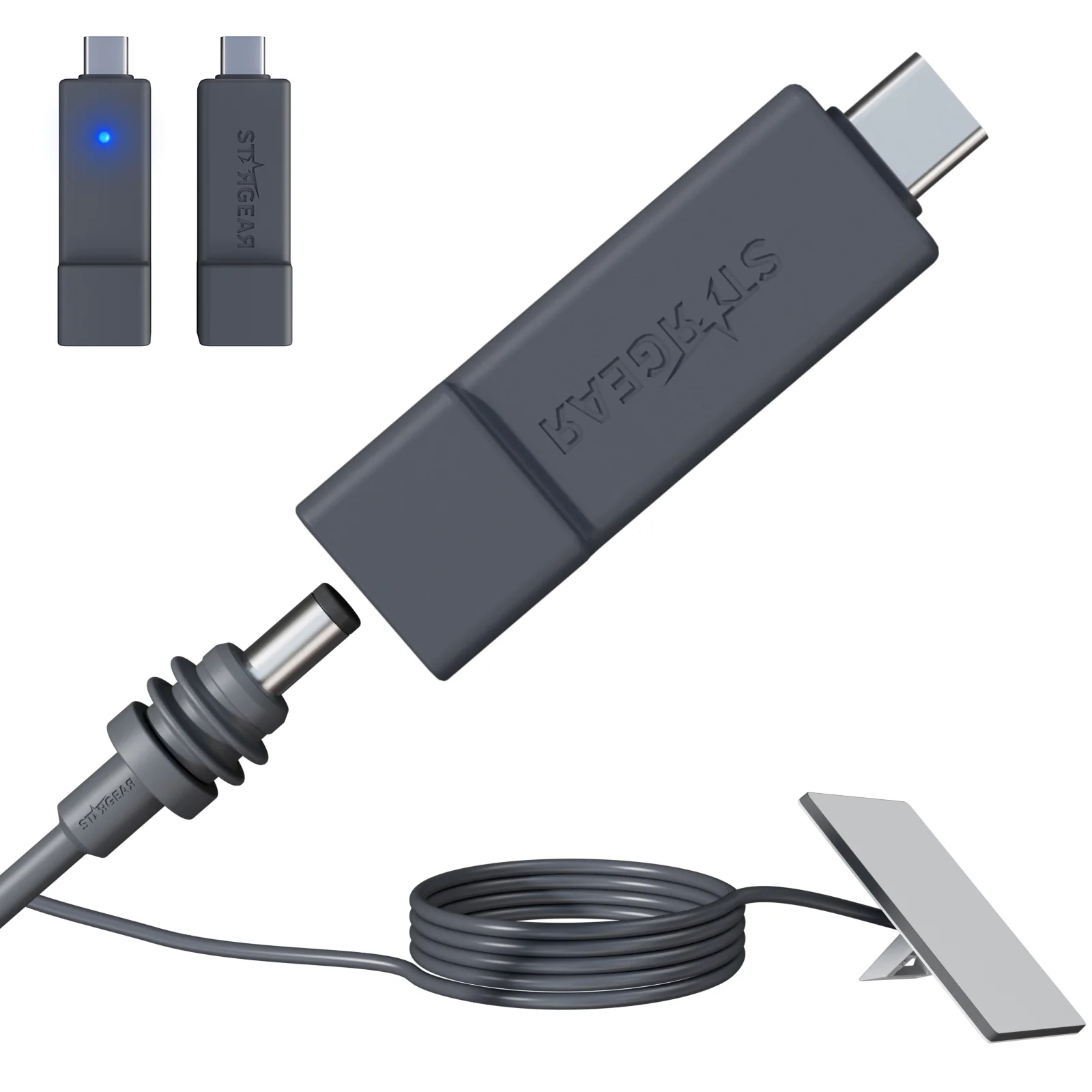 Starlink Mini Type C to DC Adapter, USB C Male to DC Female Power Cable Adapter with Indicator Light for Starlink Mini, Work with 20V/65W+ Type-C PD Source